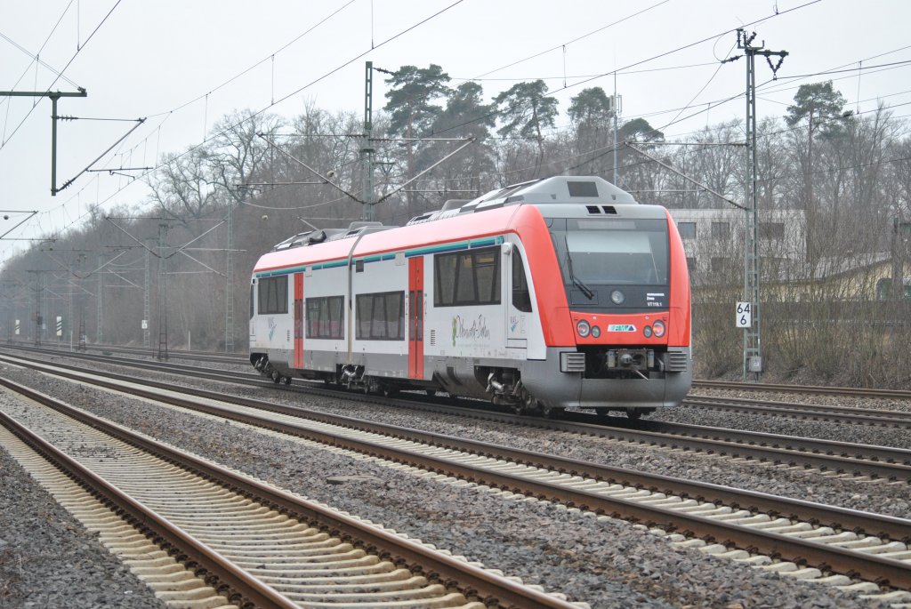 Hier ein Itino der Vias bei der Durchfahrt in Dreieich-Buchschlag am 03.03.2012.
