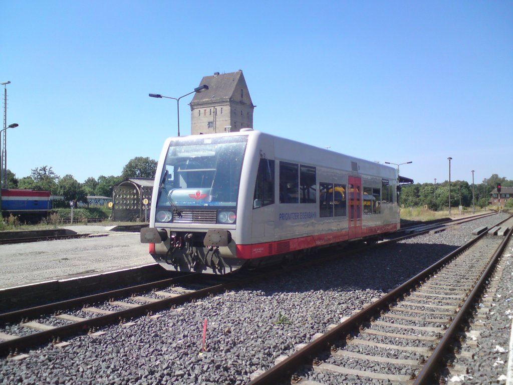 Hier ein PE73 von Pritzwalk nach Neustadt/Dosse, dieser Treibzug stand am 20.7.2010 in Pritzwalk.