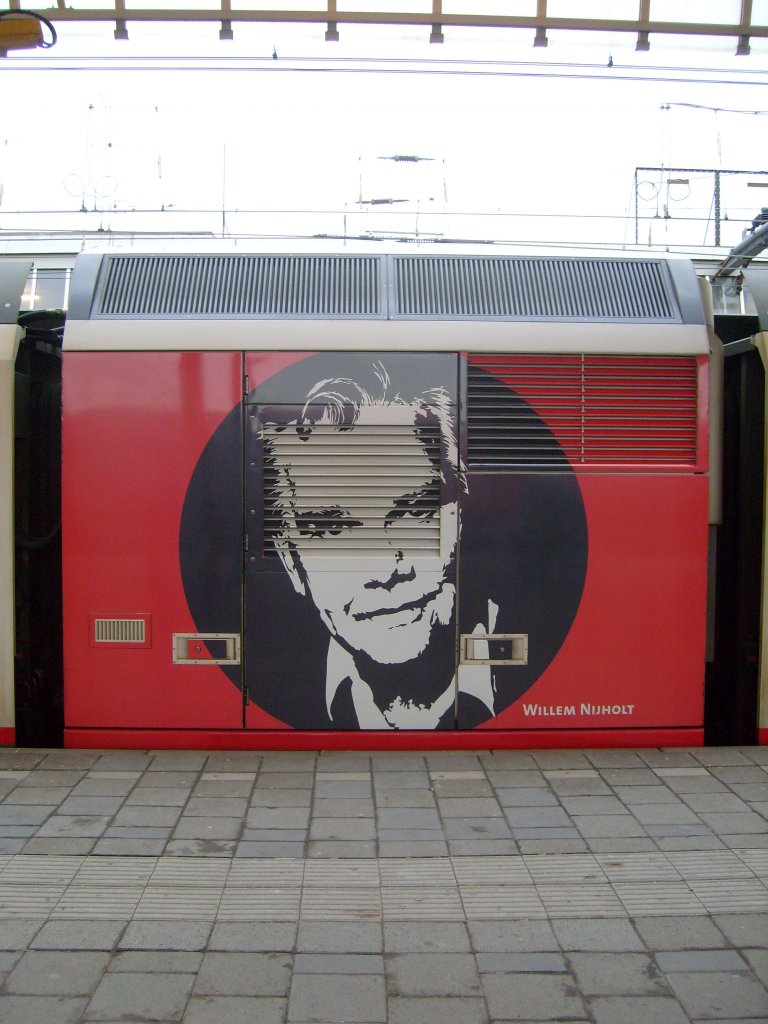 Hier mal eine Nahansicht eines der lakierten Antriebseinheiten der GTWs der Veolia am 15.1. in Venlo