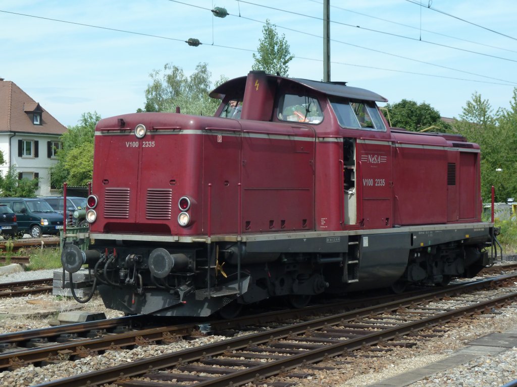 Hier noch die Seiten Ansicht von der NeSA V100 2335 in Mllheim (Baden).