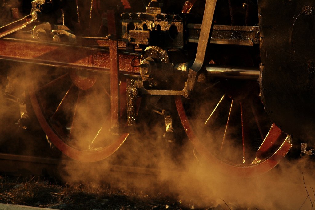 Hier nochmal eine Impression der 52 8195 -1 der FME. Bremsen lsen und Gleis wechseln. So spielte es sich im Bahnhof Furth im Wald am 26.02.2011 ab. 