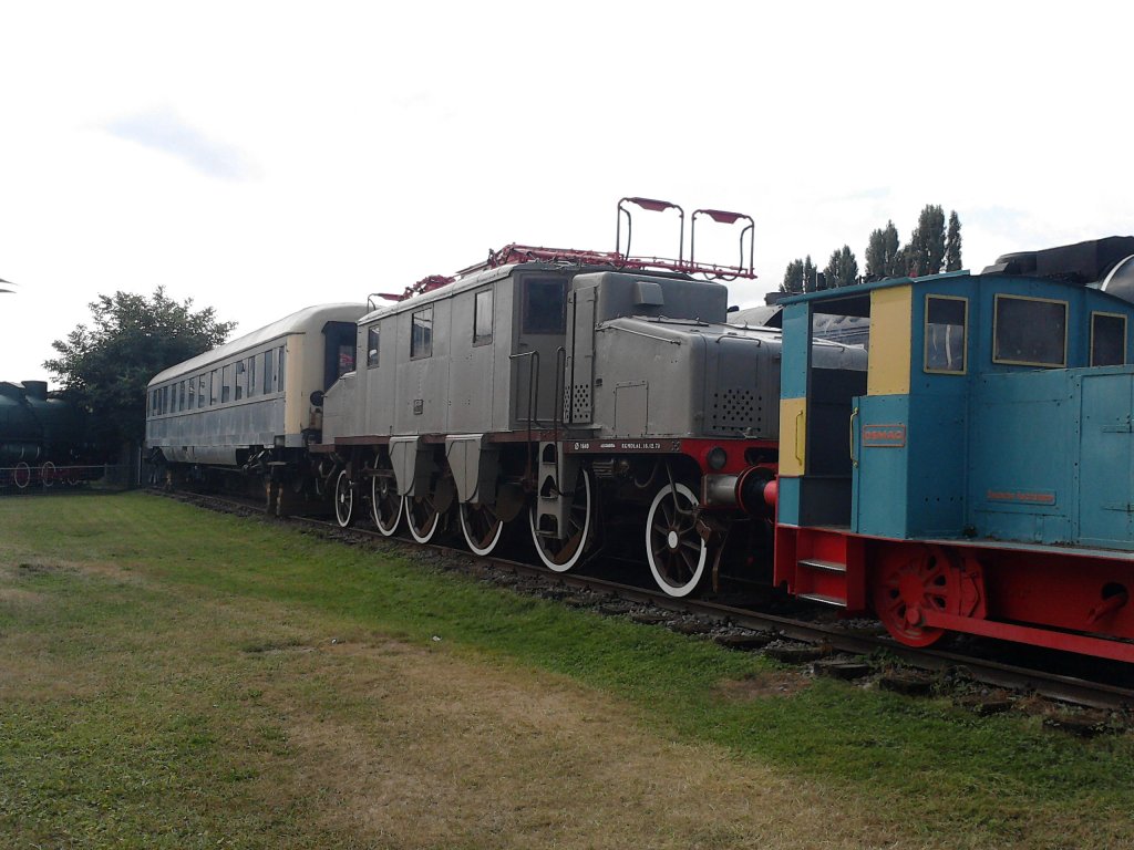 Hier eine Richtige Sch�nheit aus Italien. Die E.431.031 in Speyer. (16.08.2012)