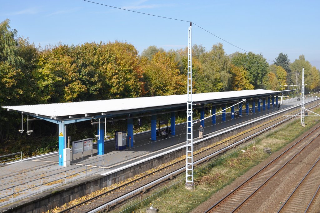 HOHEN NEUENDORF (Landkreis Oberhavel), 23.10.2010, S-Bahnhof Borgsdorf (Linie S1)