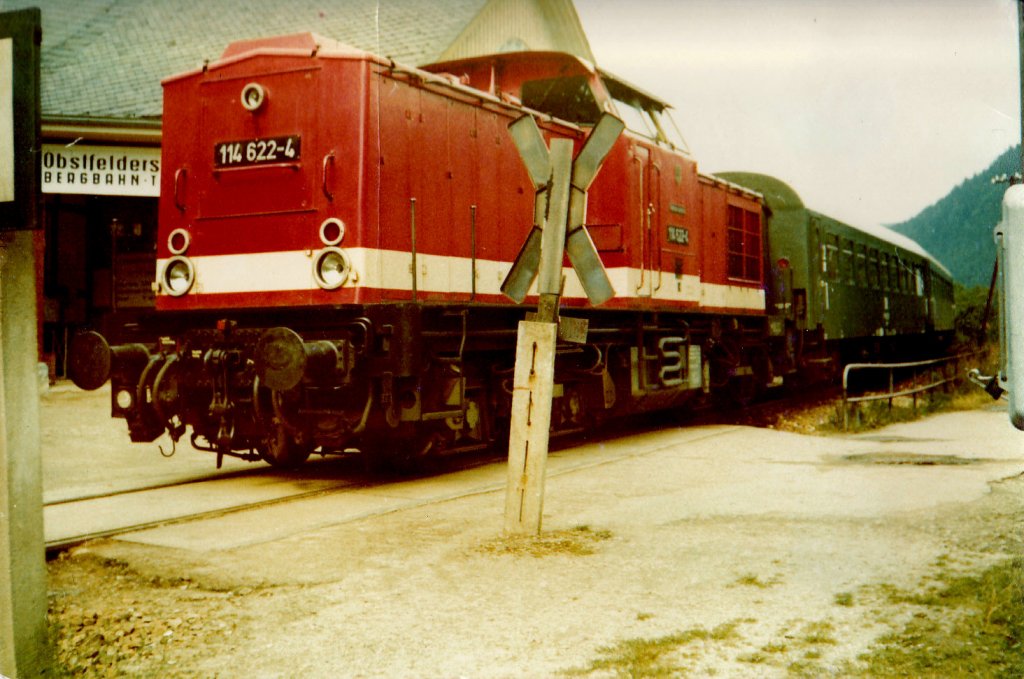 Hp Oberweibacher Bergbahn BR 114 (DDR)