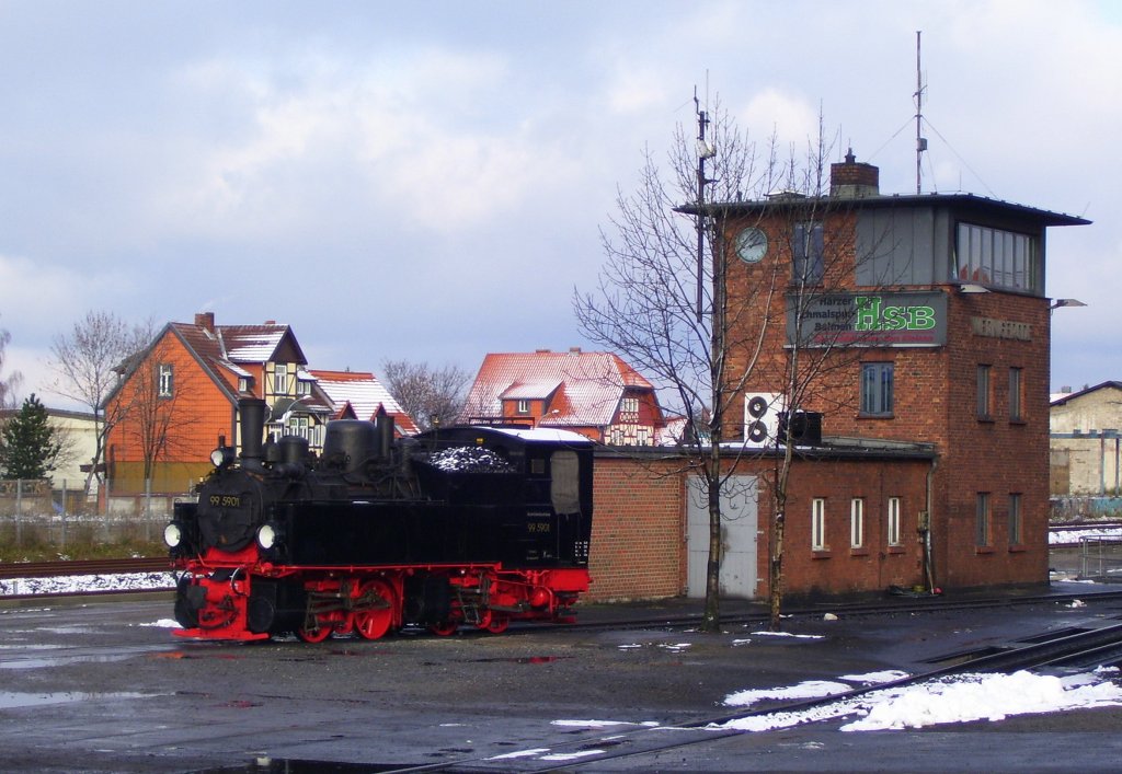 HSB 99 5901 am Bw Wernigerode; 24.11.2010