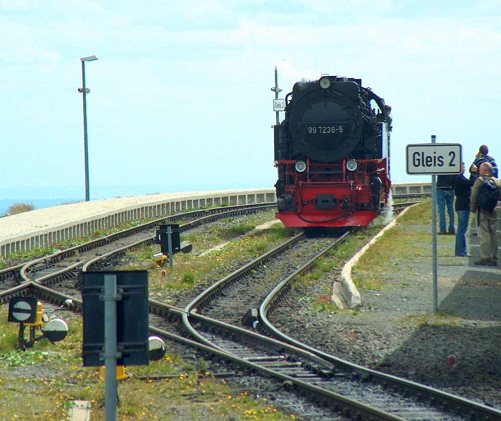 HSB 99 7236-5 im Bf Brocken; 11.08.2008