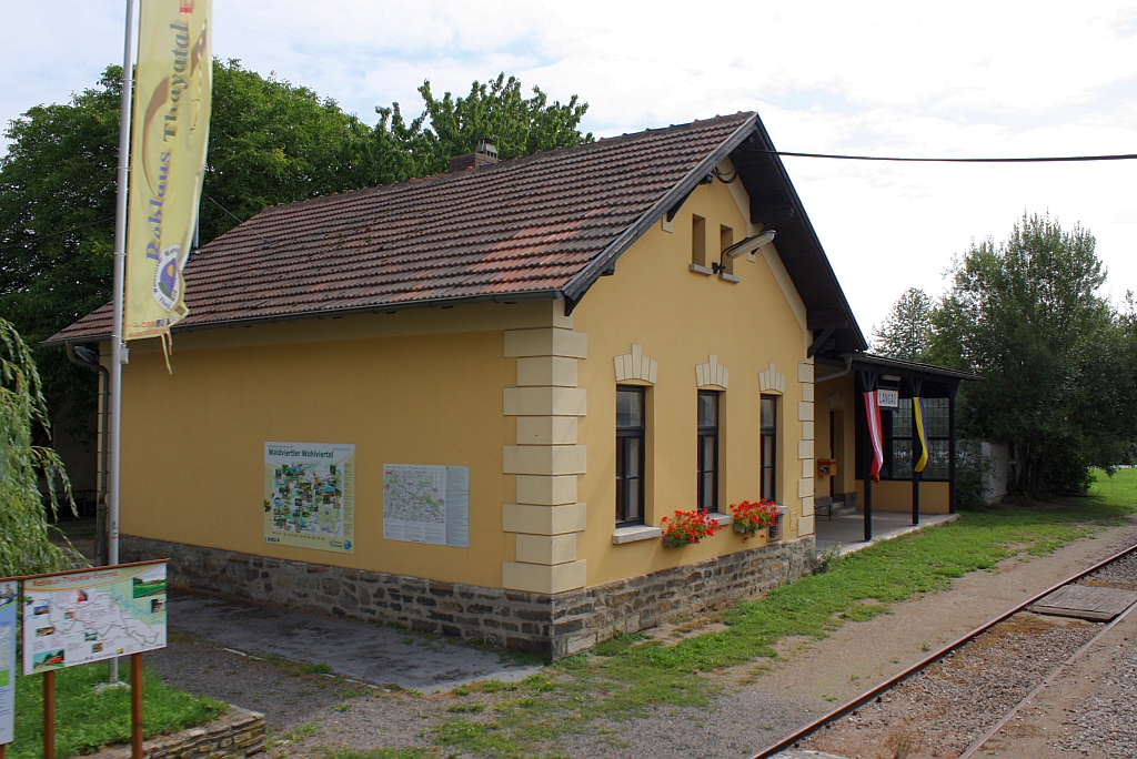 Hst. Langau am 31.Juli 2010.