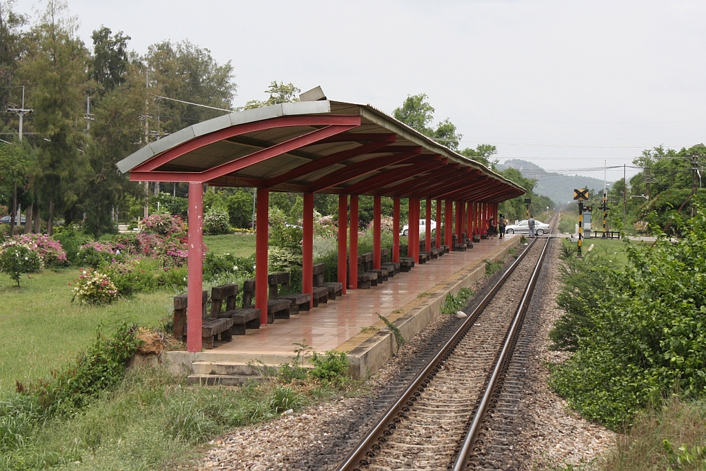 Hst. Suan Son Pradipat, Blickrichtung Ban Thung Pho Junction, am 03.Juni 2012.

