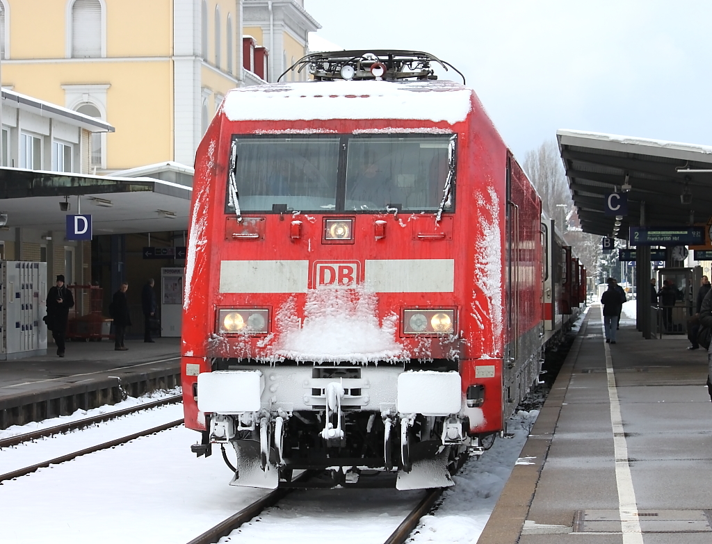 IC 1218 in Friedrichshafen Stadt, auf dem Teilstück Lindau ...