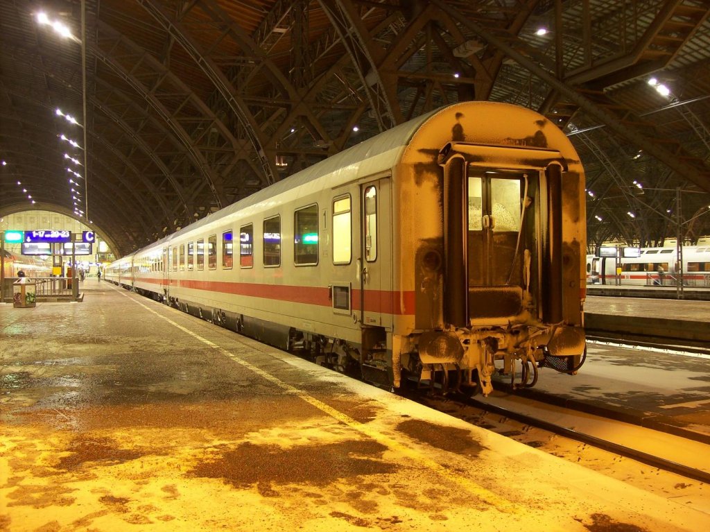 IC Wagen im HBF Leipzig 12.02.2010