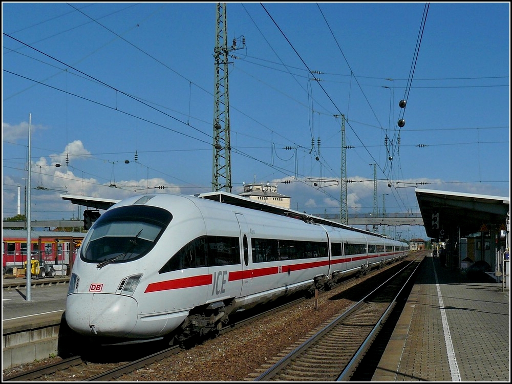 ICE-T aufgenommen im Bahnhof von Plattling am 11.09.2010. (Hans)