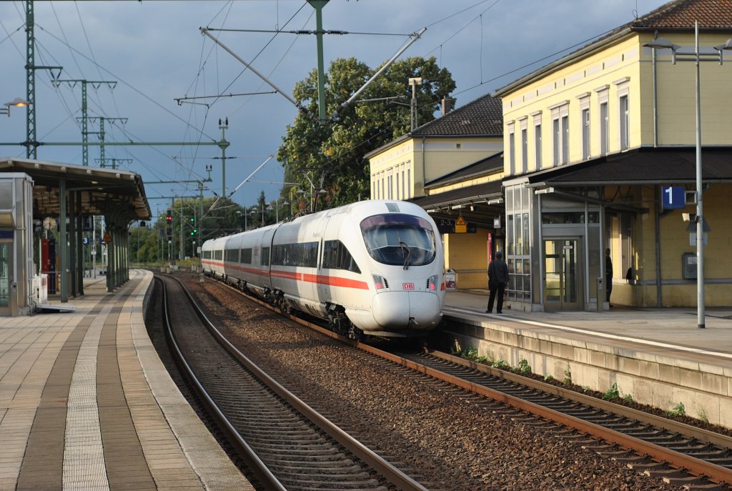 ICE T- oder ICE 3, bei durchfahren von Lehrte am 16.09.2010.