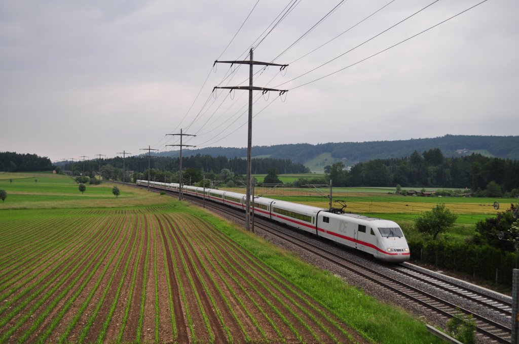 ICE zwischen Gmligen und Rubigen am 15.06.2010