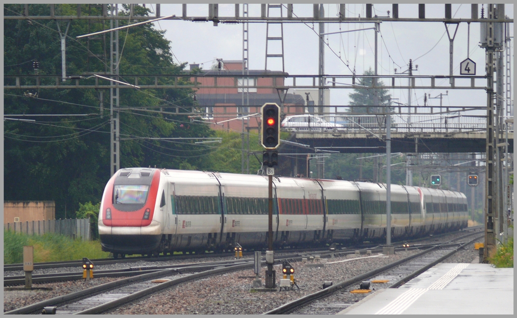 ICN 580 verl�sst Sargans (18.06.2010)