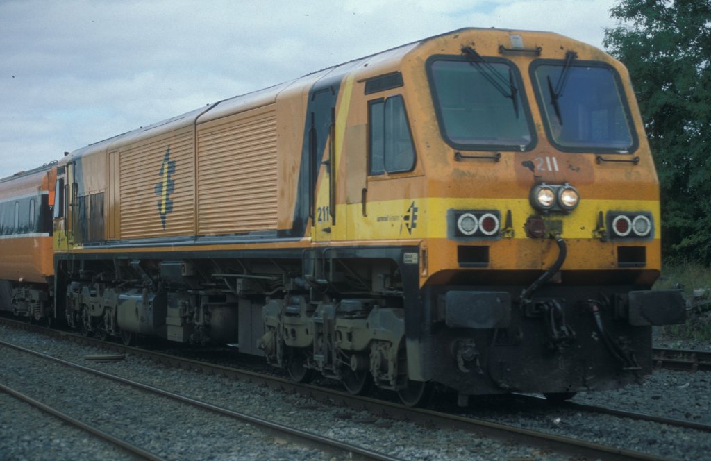 IERLAND sep 2003 BALLYBROPHY LOC 211 in de nog oranje kleur