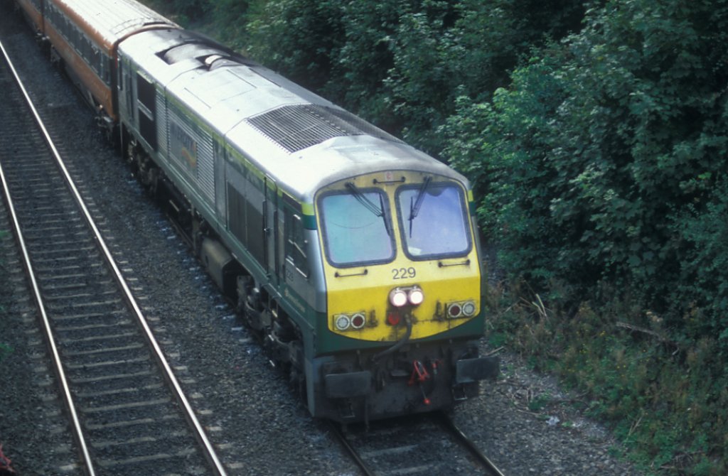 IERLAND sep 2007 KILDARE LOC 229 in de nieuwe kleur