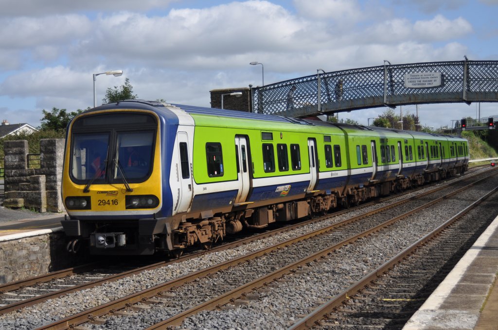 IERLAND sep 2009 KILDARE treinstel 29416/29116