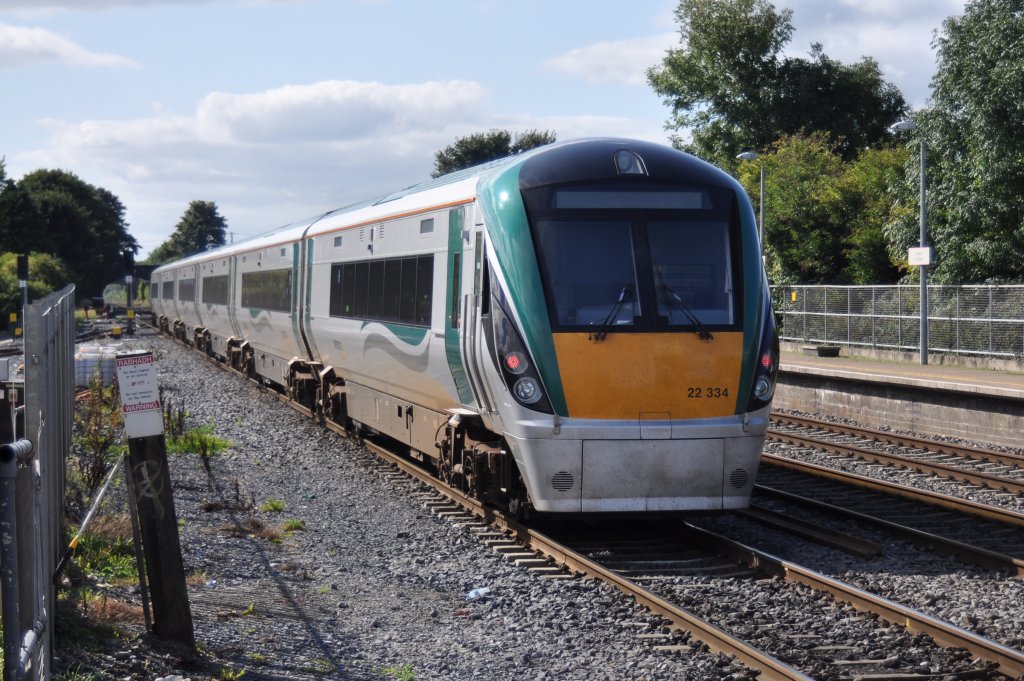IERLAND sep 2009 KILDARE treinstel 22334/22134