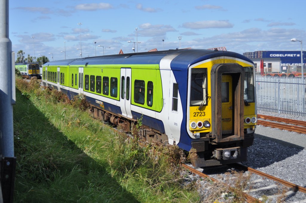 IERLAND sep 2009 ROSSLARE treinstel 2723/2726