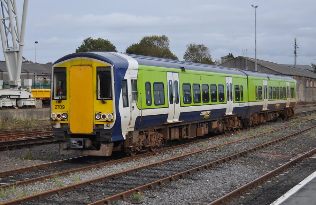 IERLAND sep 2011 LIMERICK treinstel 2709/2710 