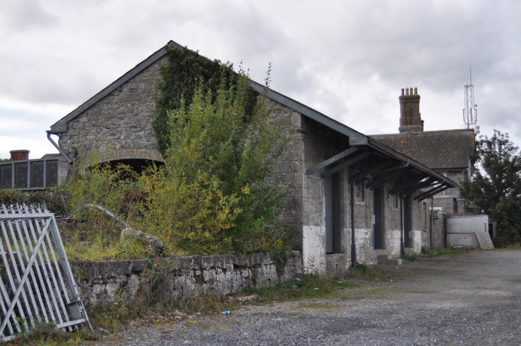 IERLAND sep 2011 PORTARLINGTON de oude goederen loods