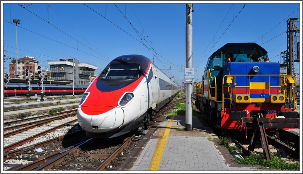 Im Regionalzug von Milano nach Lecce. 1.Tag (05.04.2011)
Bis Milano brachte uns der ETR610 aus Bellinzona.