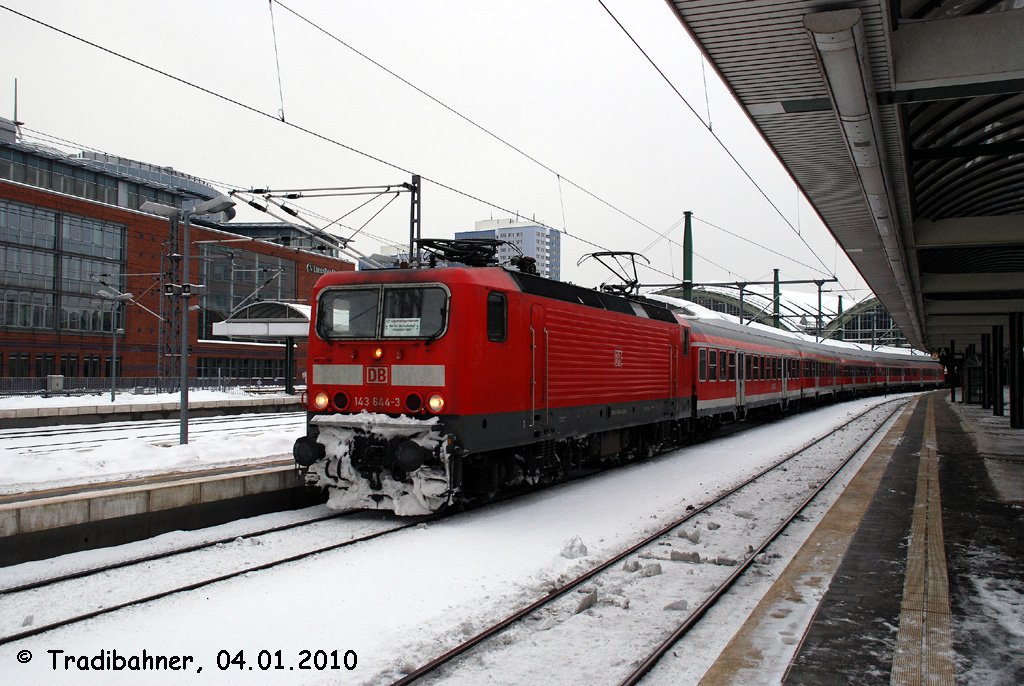 in Berlin-Ostbahnhof die RB 28522 nach Potsdam Hbf 