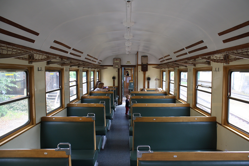 Innenansicht des 40 81 9432 600-0 (angeschrieben als Bih 37 066) am 31.Juli 2010 im Bf. Drosendorf.