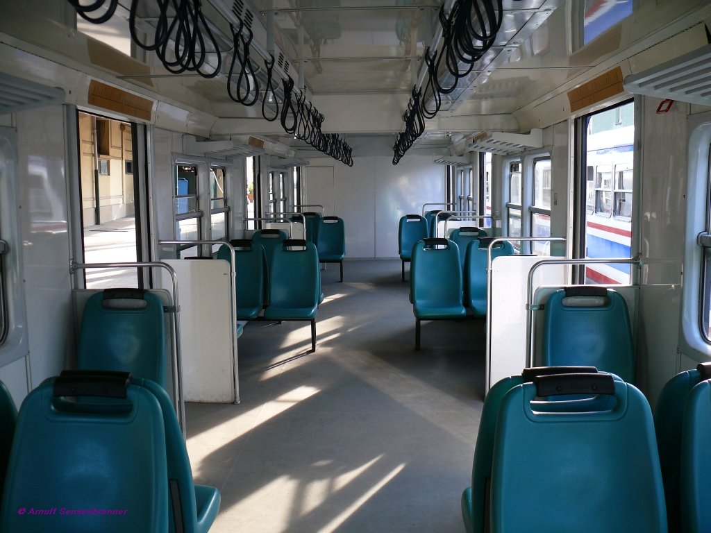 Innenansicht des Triebzuges E14015
Istanbul-Haydarpasa
11.04.09
