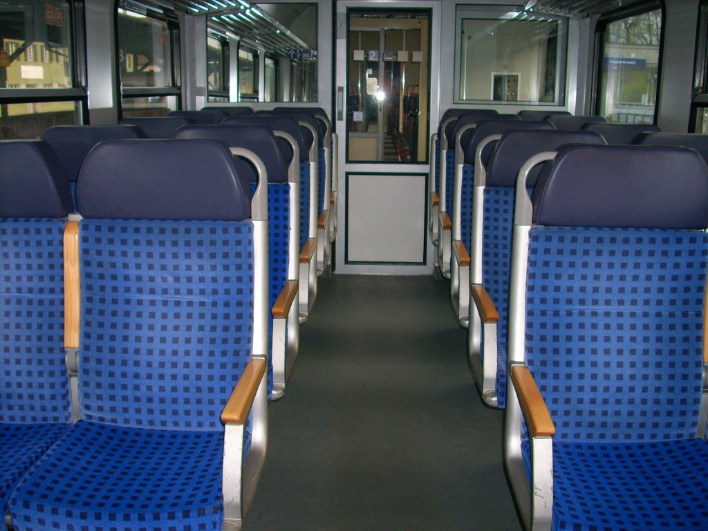 Inneneinrichtung eines Bn im DBM-Design Schleswig-Holstein am 25. Mrz 2010 in Kronach.