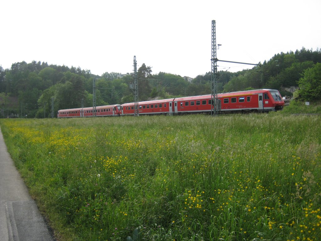 IRE 3114 von Ulm Hbf nach Schaffhausen - Basel Bad Bf bei Thayngen