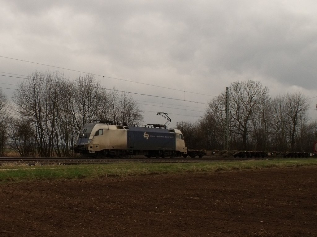 Ja, hier braucht man nicht viel zu sagen. Eine Wienerlokalbahn. Am 1. April. (Mangolding)