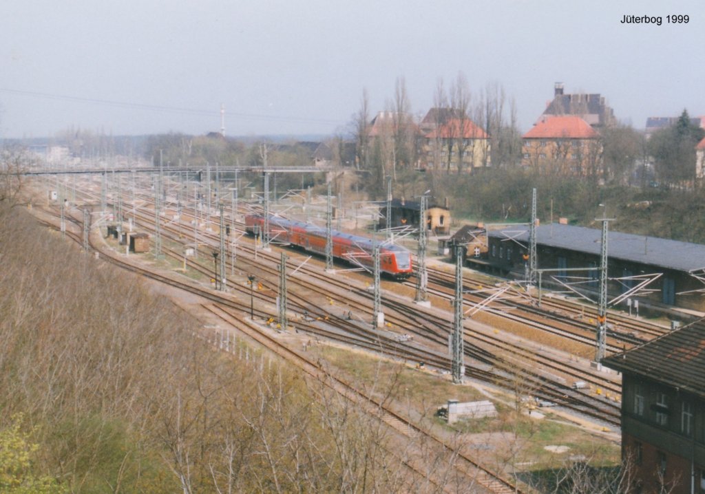 Jterbog im Frhjahr 1999, Blickrichtung Nord