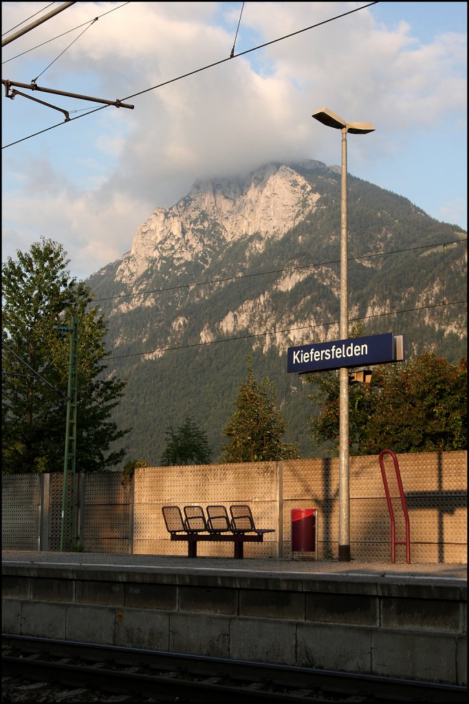 Kiefersfelden am Abend des 05.08.2009.