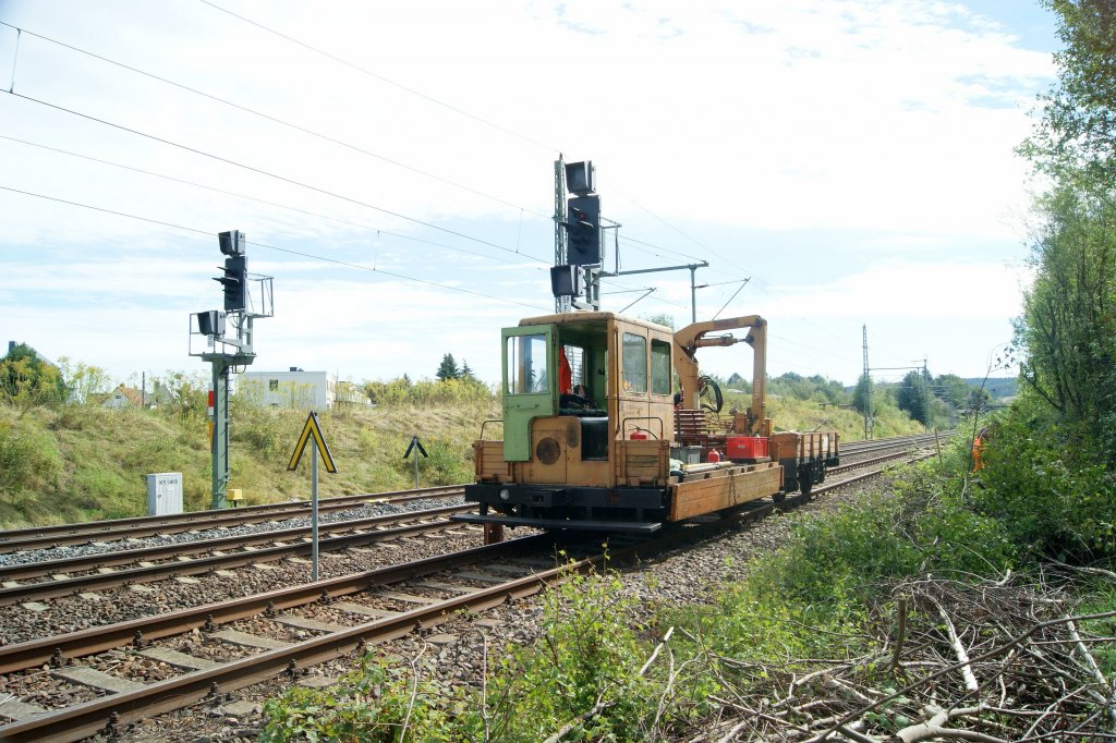 Kl 10345 des SEM Chemnitz-Hilbersdorf am Esig in Niederwiesa. 28.08.2012