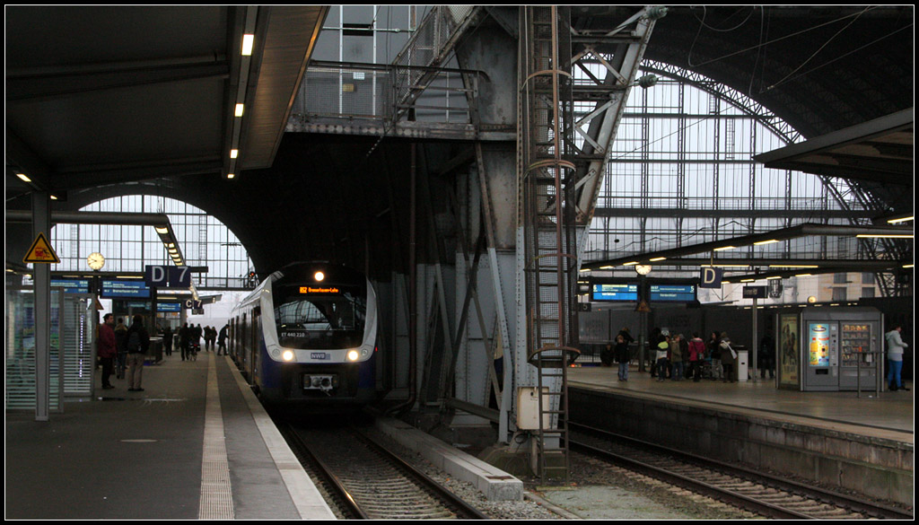 Kleine Halle/große Halle - 

Hauptbahnhof Bremen, 

21.11.2012 (M)