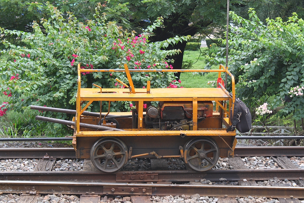 Kleinwagen der Type รบ.6 (รบ.=RB.) in der Muak Lek Station am 23.August 2010.