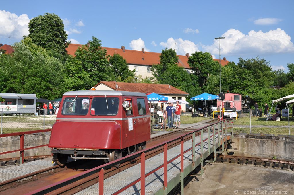 Klv12 4904 der FME am 16.06.2012 auf dem Drehscheibenfest der Amberger Kaolinbahn in Amberg