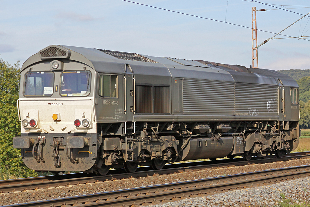 Km 75,1 19.09.12  16:48 Rchtung Gttingen
MRCE 513-9 Solo