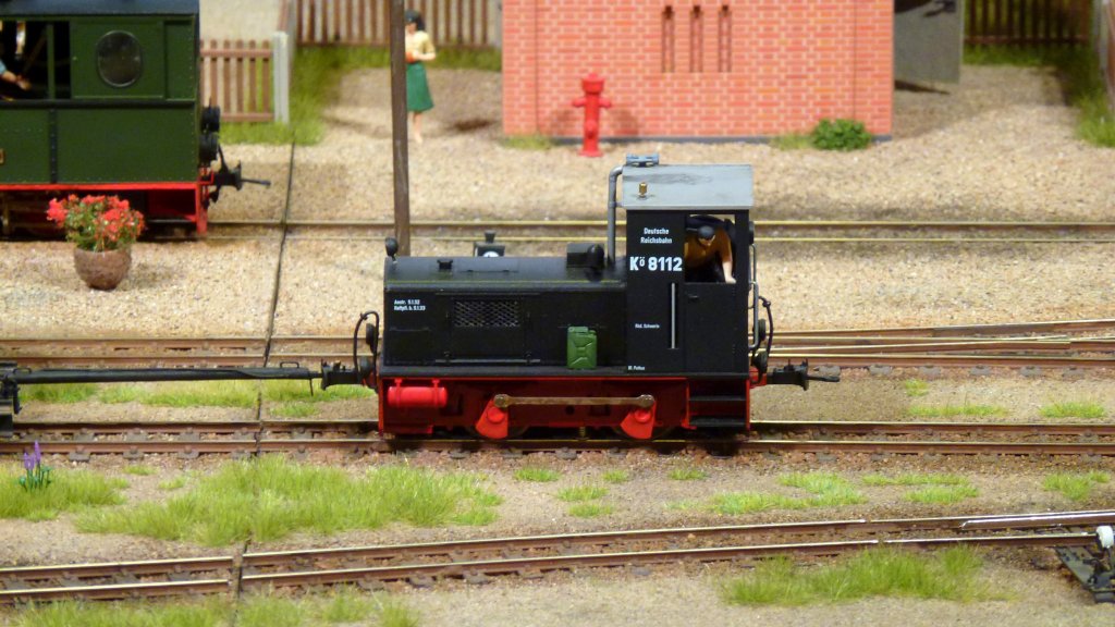 K 8112 auf einer Modellbahnanlage in Gera. Foto 03.11.2012