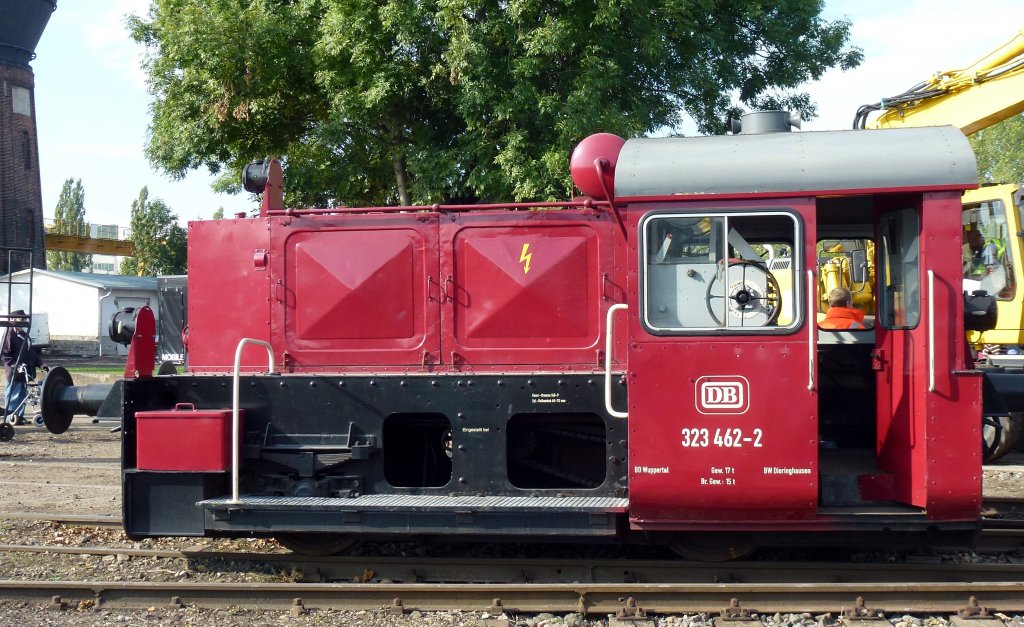 Kf 323 462-2 in Gera. Die Kf war bei den 2. Verkehrshistorische Tage in Gera zusehen. Foto 29.09.2012 