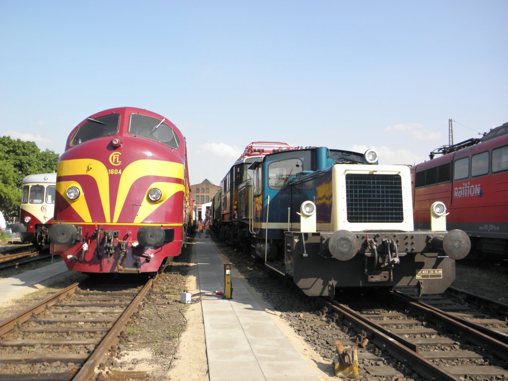 Kf III neben CFL 1604 in Koblenz Ltzel am 21.5.2011