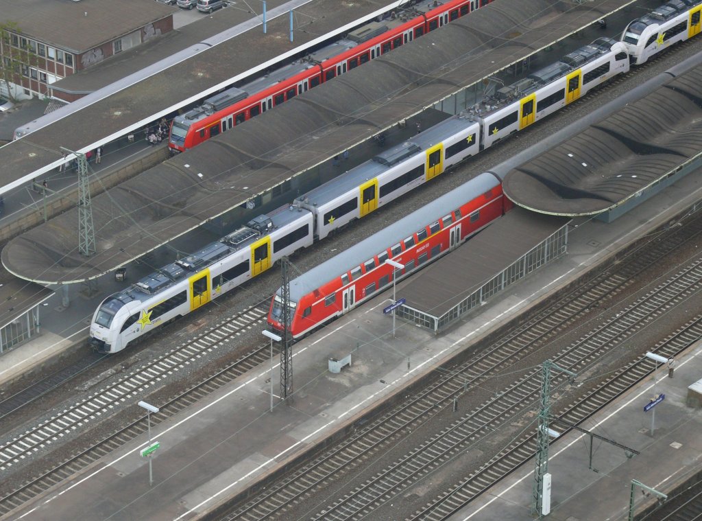 Kln-Deutz am 25.04.2009, Regionalverkehr