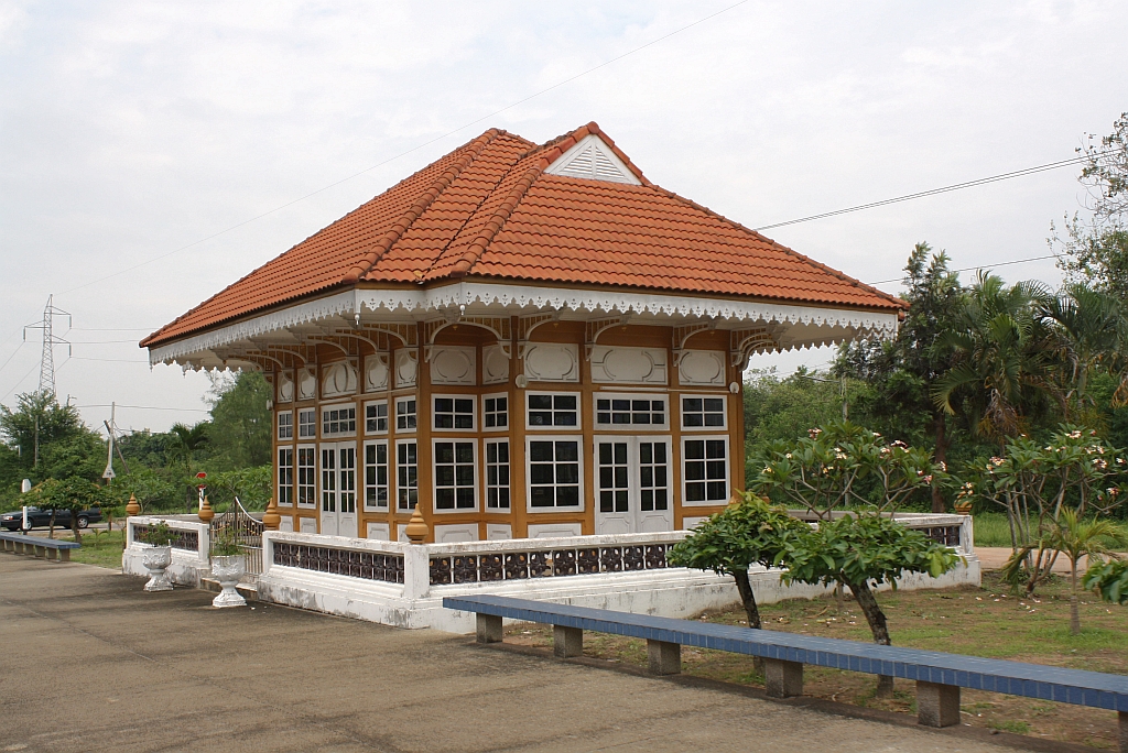 Kniglicher Pavillon des Bf. Yanasangwararam am 17.Mrz 2011.
