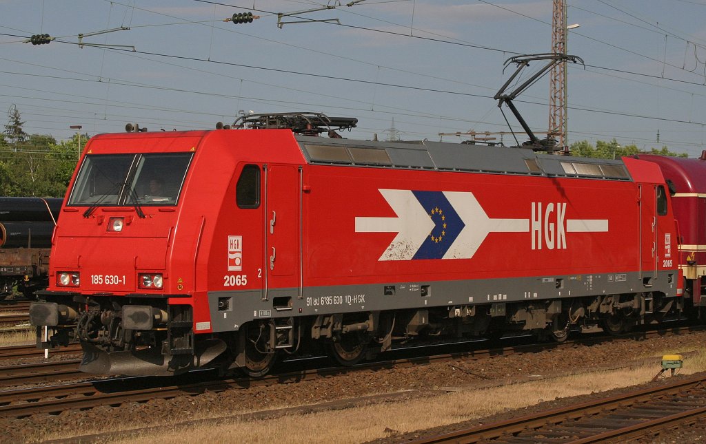 Kokportrait von 185 630 am 29.5.11 in Mlheim-Styrum