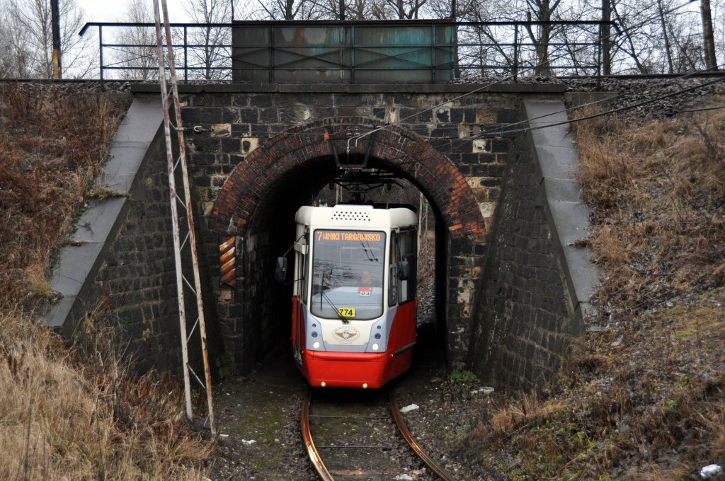 Konstal 105Na ND Wagen: 774 in Katowice Szopienice (04.01.2012)