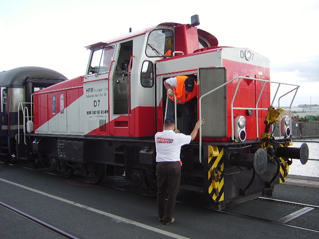 Krauss Maffei M700C in Frankfurt Hafen am 11.07.09