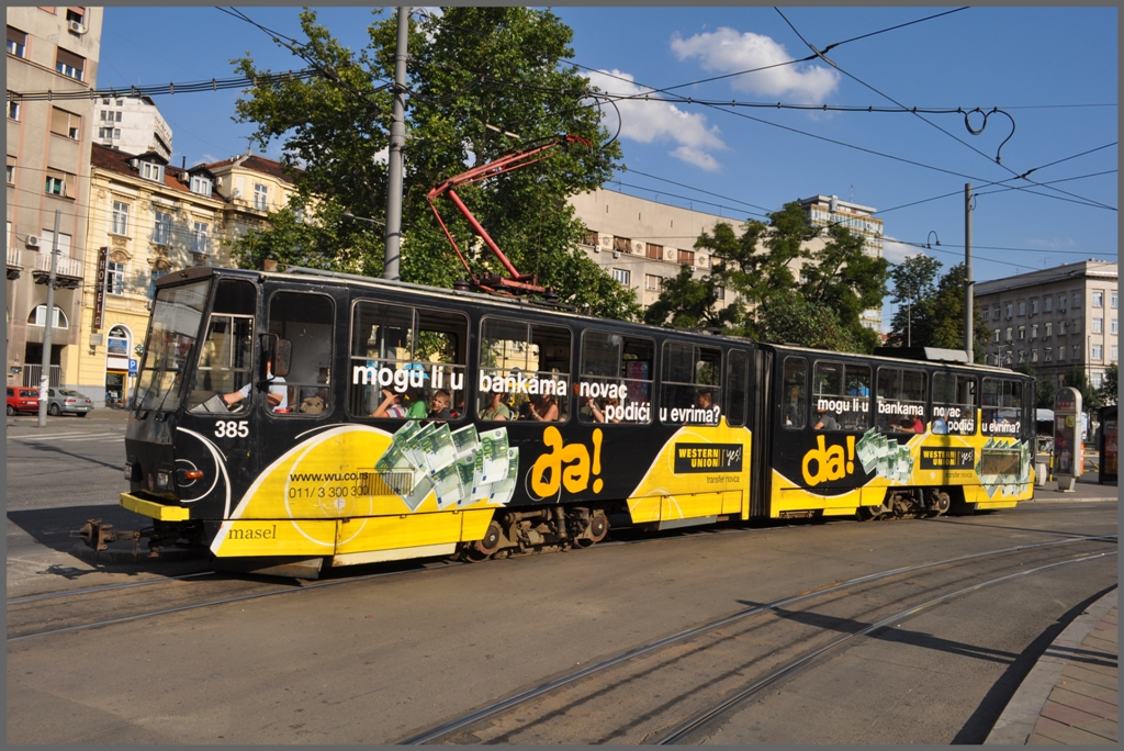 KT4YU 382 am Savski Platz beim Hauptbahnhof. (03.07.2011)