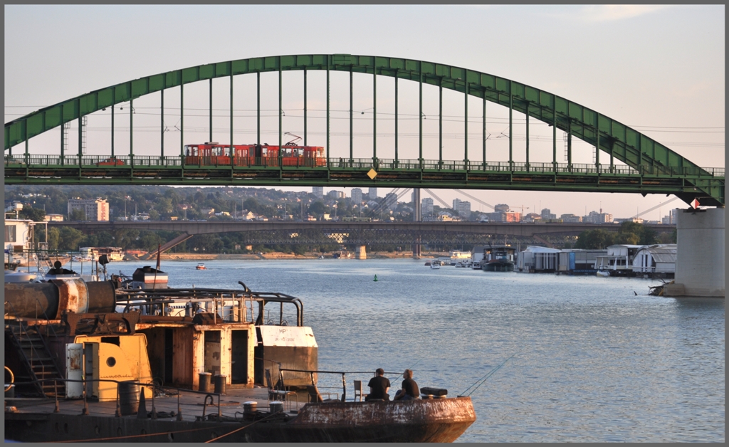 KT4YU auf der Stari Savski Most. (03.07.2011)