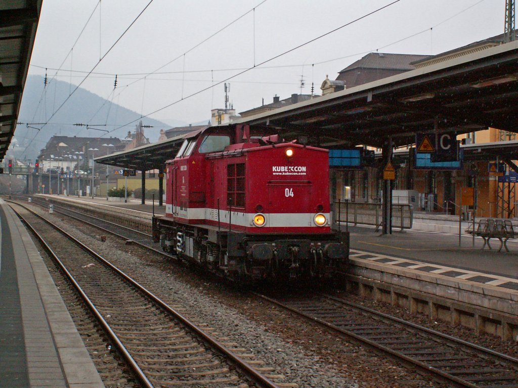 KubeCon 04 am 11.3.13 in Neustadt/Weinstrae Richtung Mannheim.